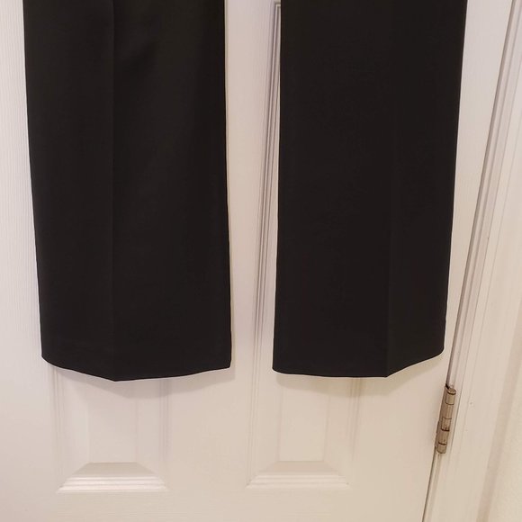 NWOT Theory Tuxedo Pants Studs Rhinestones Black - Picture 4 of 8